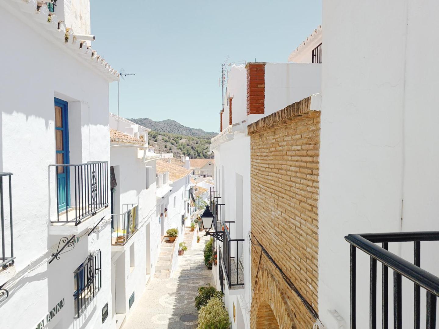 Las Pizarrillas: Tu Hogar En Este Blanco Pueblo Frigiliana Esterno foto