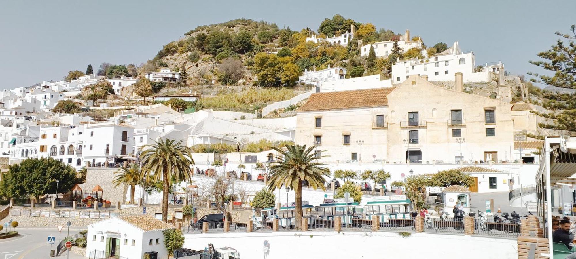 Las Pizarrillas: Tu Hogar En Este Blanco Pueblo Frigiliana Esterno foto