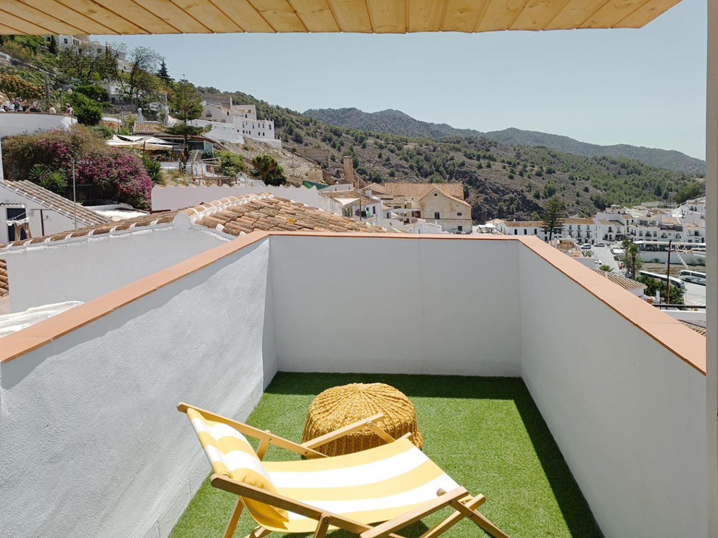 Las Pizarrillas: Tu Hogar En Este Blanco Pueblo Frigiliana Esterno foto